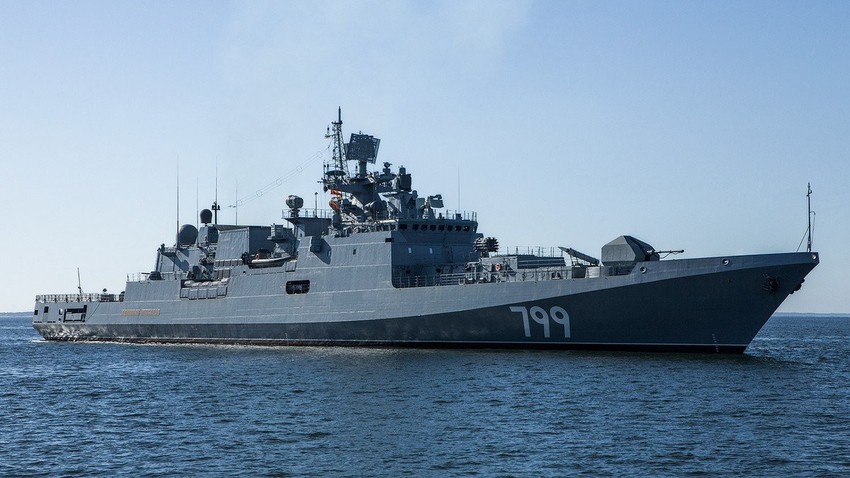Ракетна фрегата „Адмирал Макаров“, Црноморска флота.