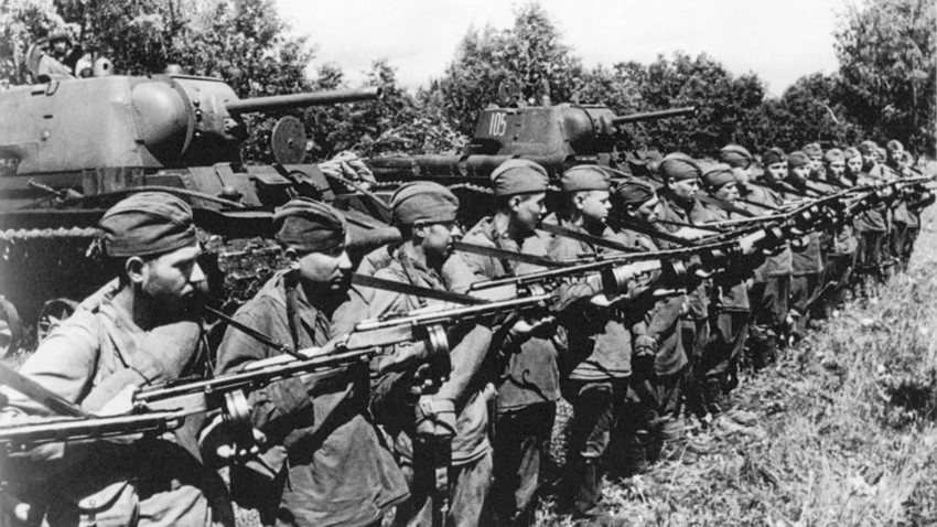 El batallón penal soviético, 1943.
