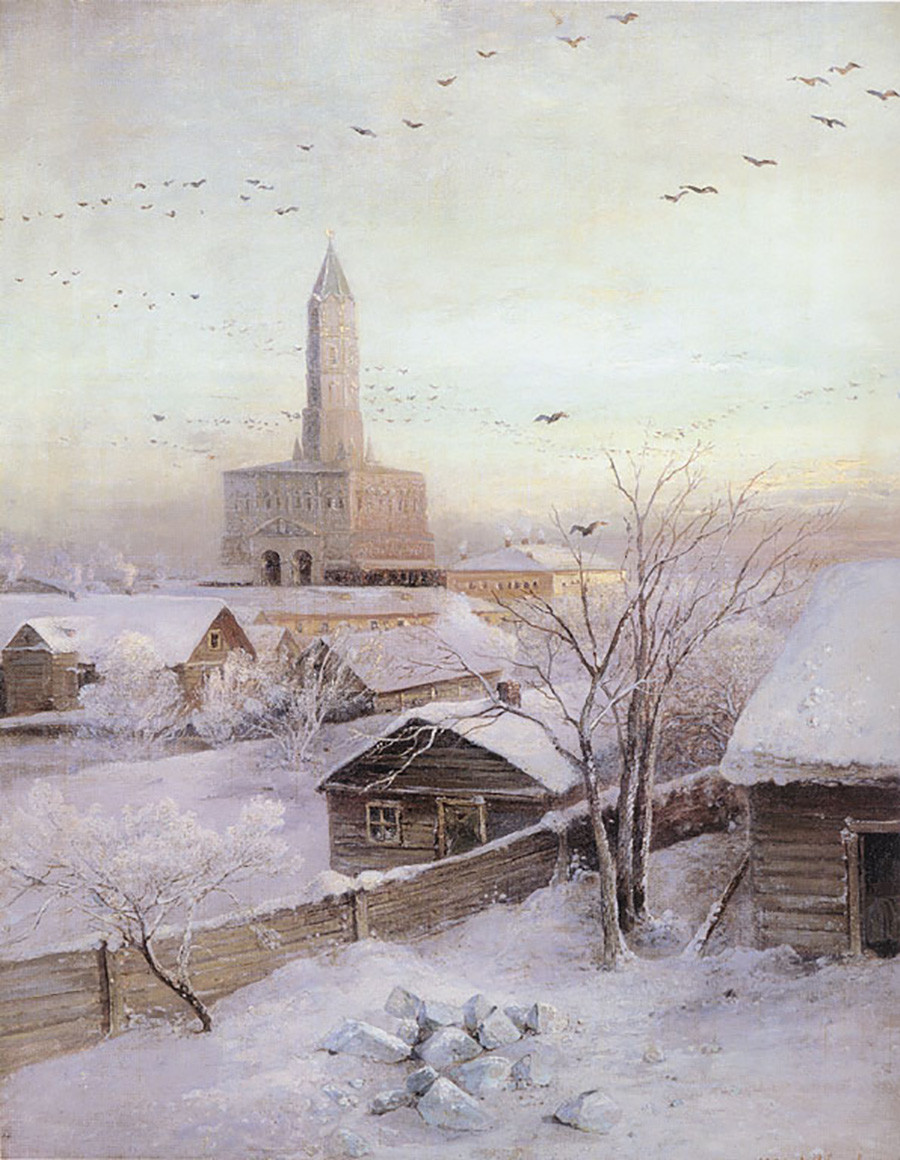 アレクセイ・サヴラーソフ、スーハレフの塔、1872年