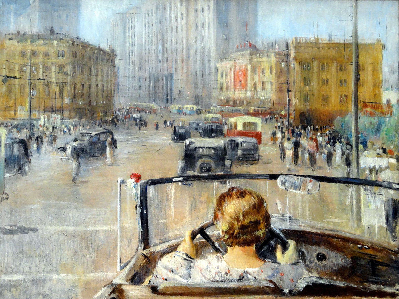 ユーリー・ピメノフ、新たなモスクワ、1937年