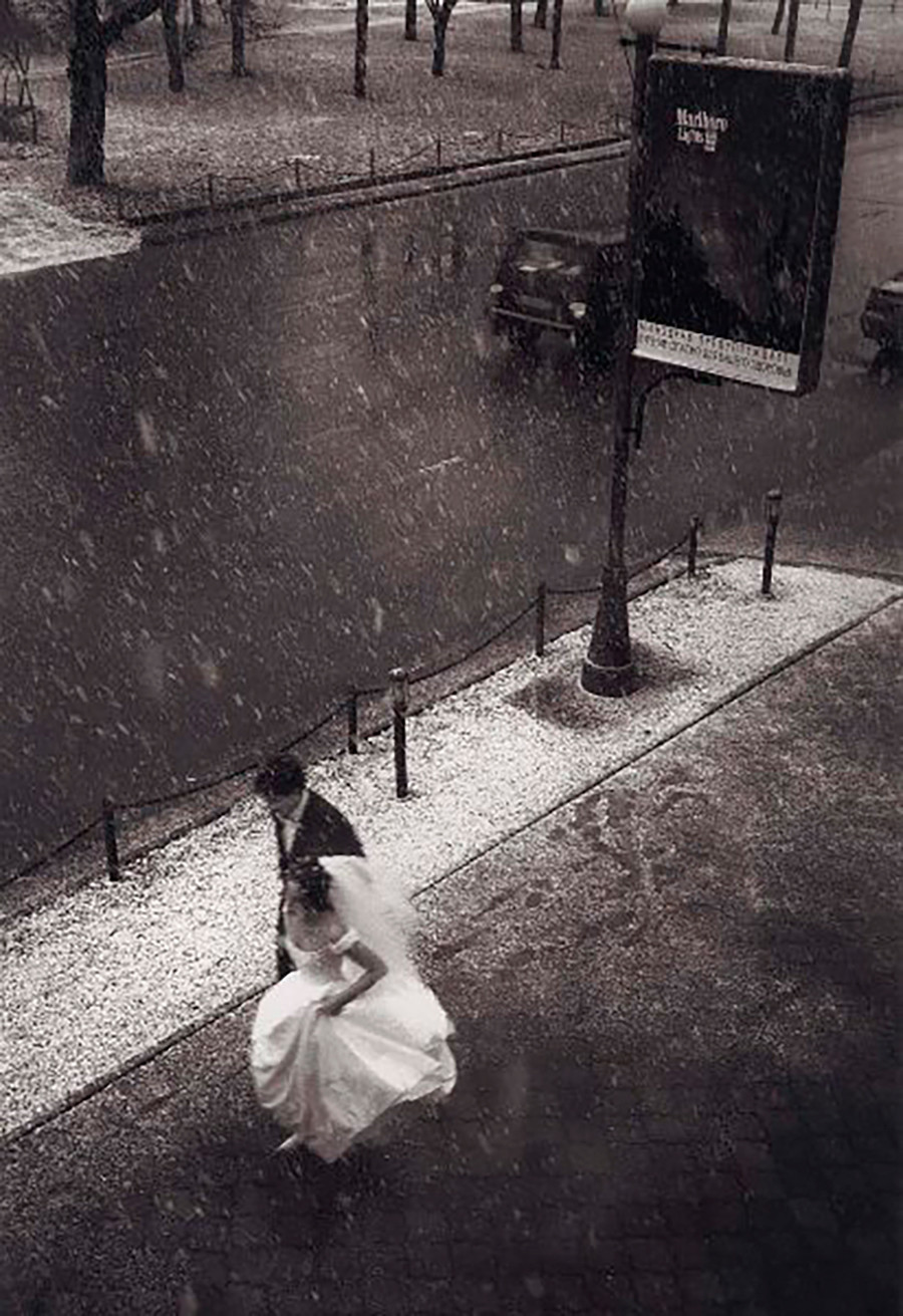 Première neige, 1990
