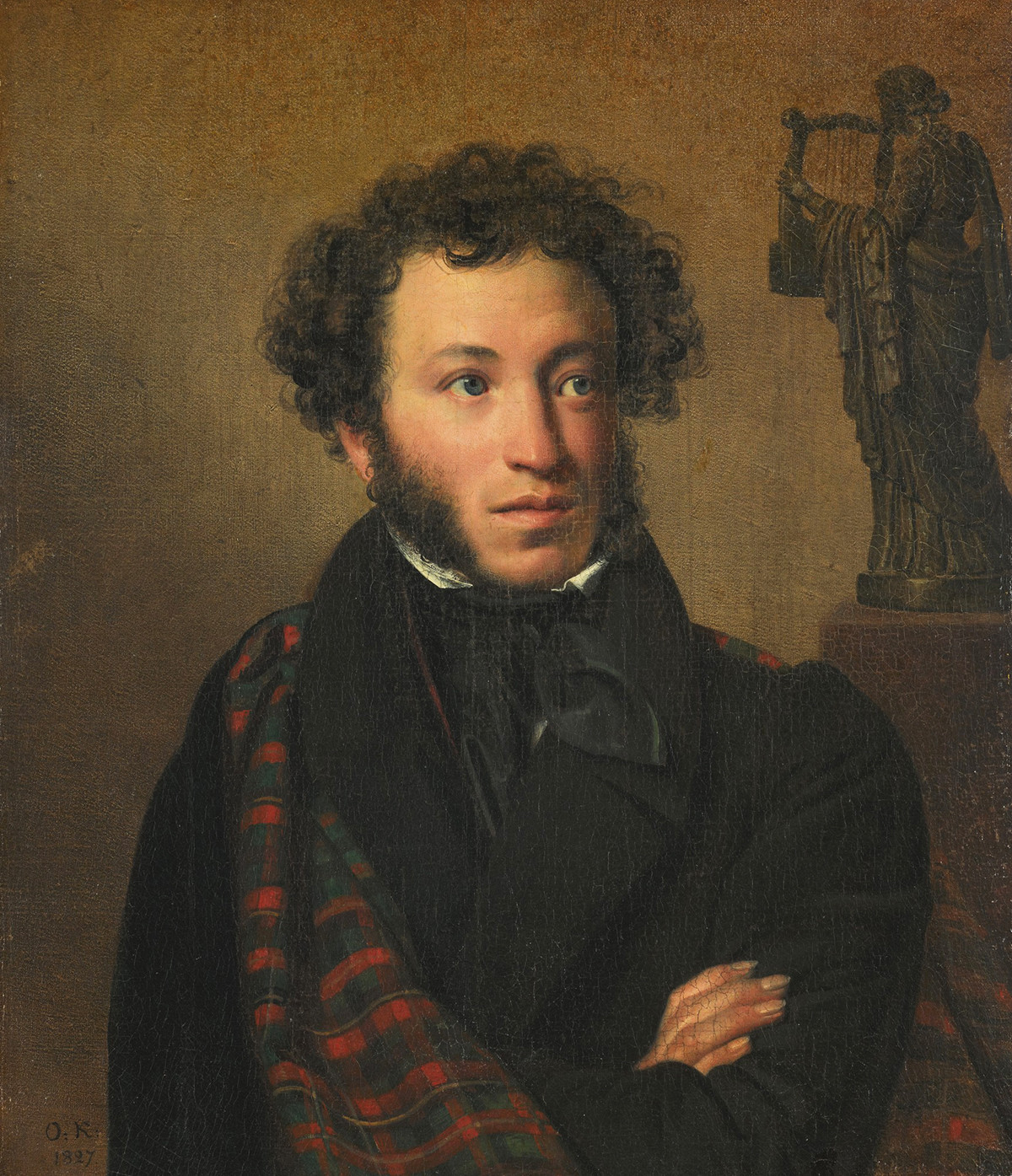 Portrait of Alexander Pushkin, by Orest Kiprensky.