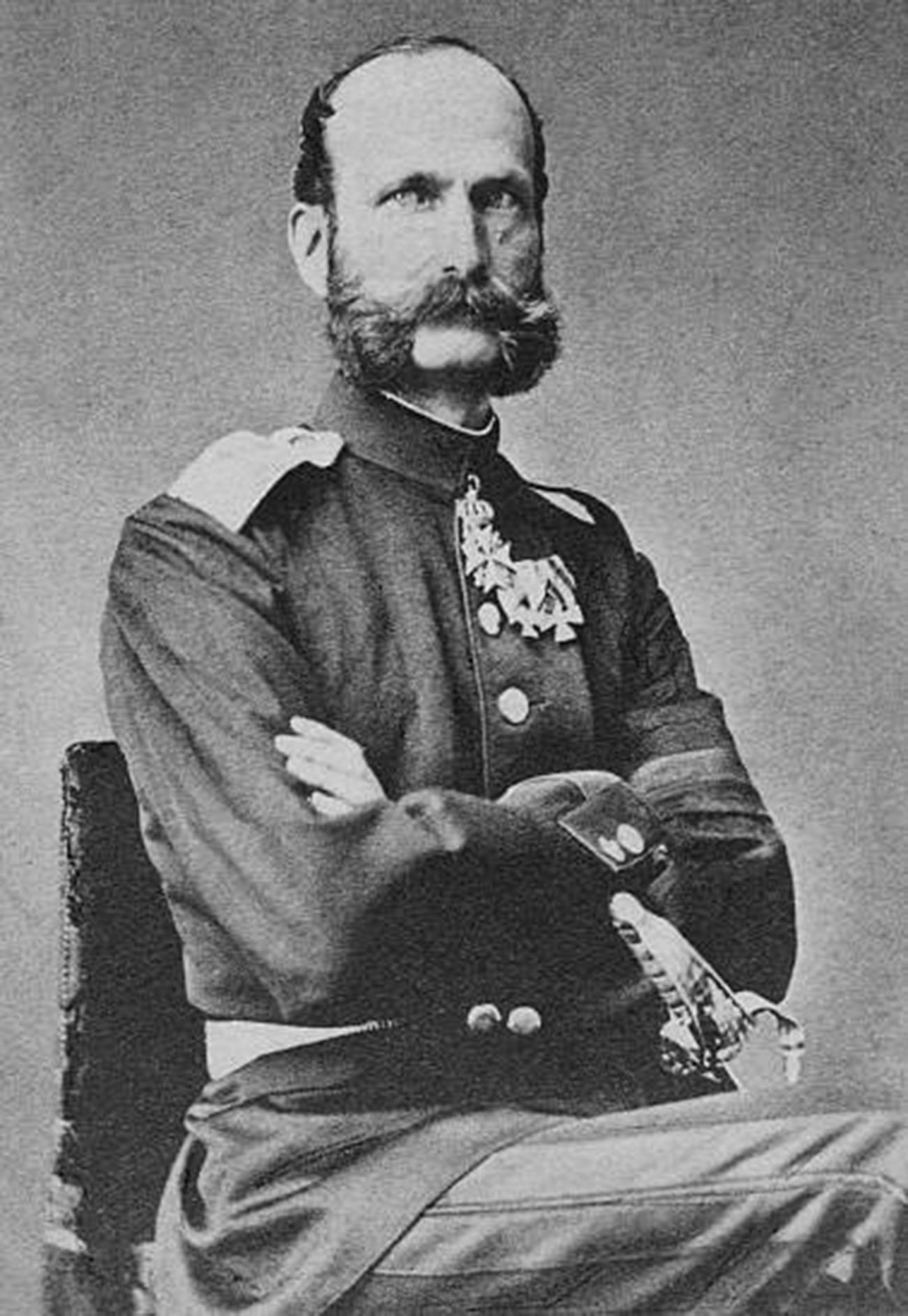 Prinz Alexander von Hessen und von Rhein (1823-1888).