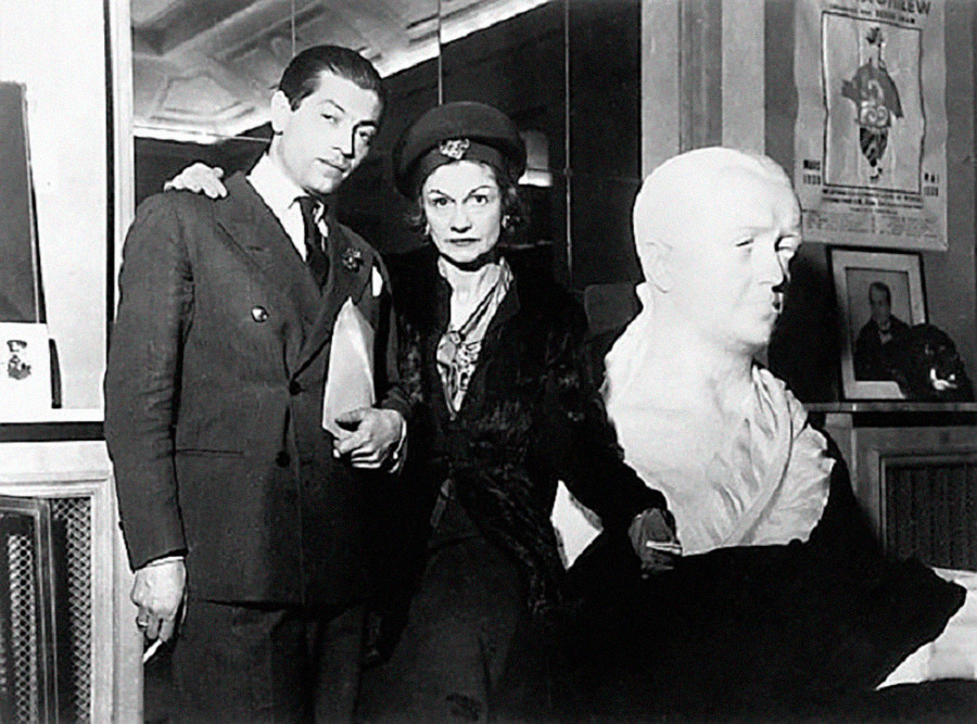 Serge Lifar and Coco Chanel.