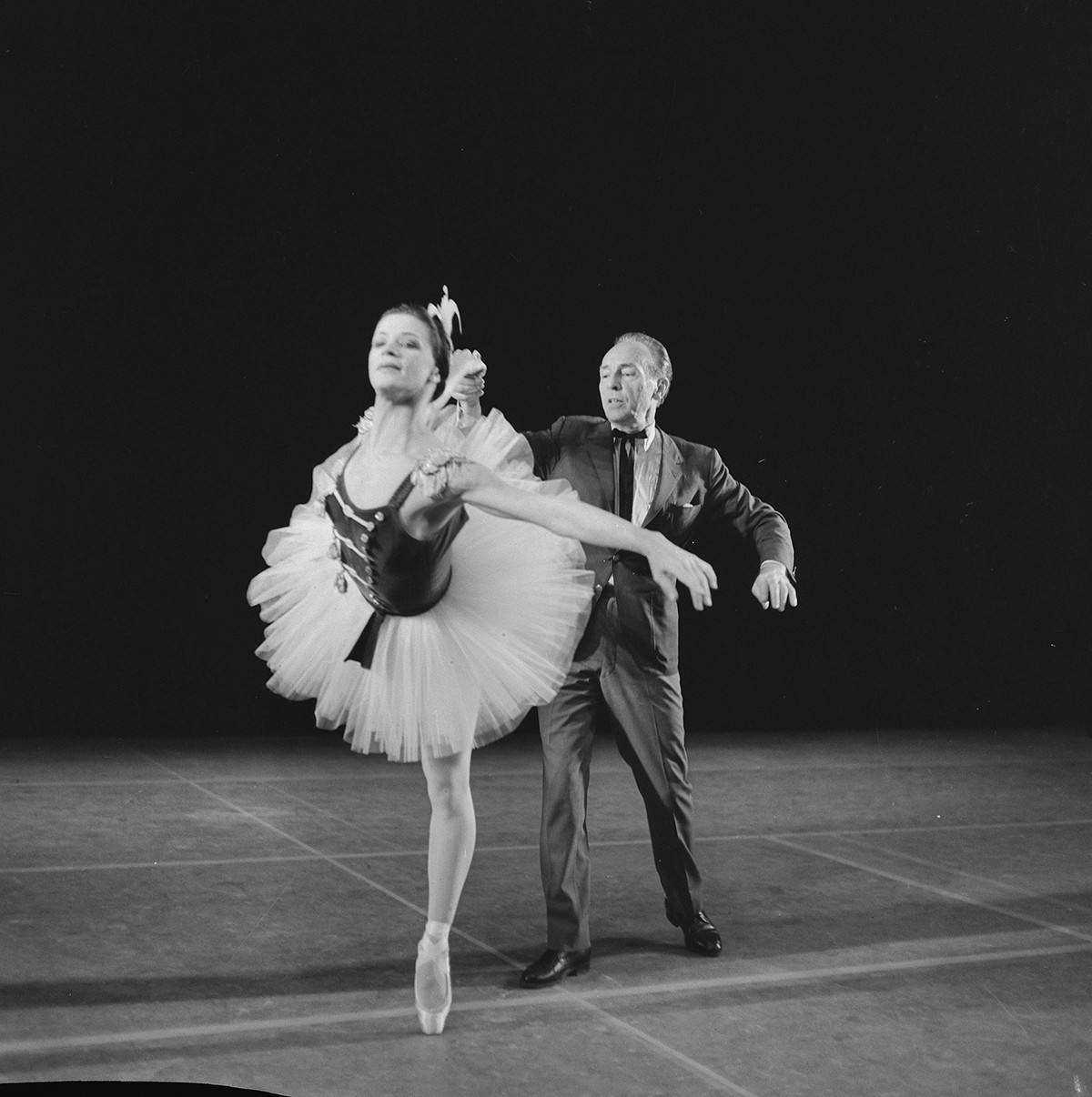 George Balanchine in New York.