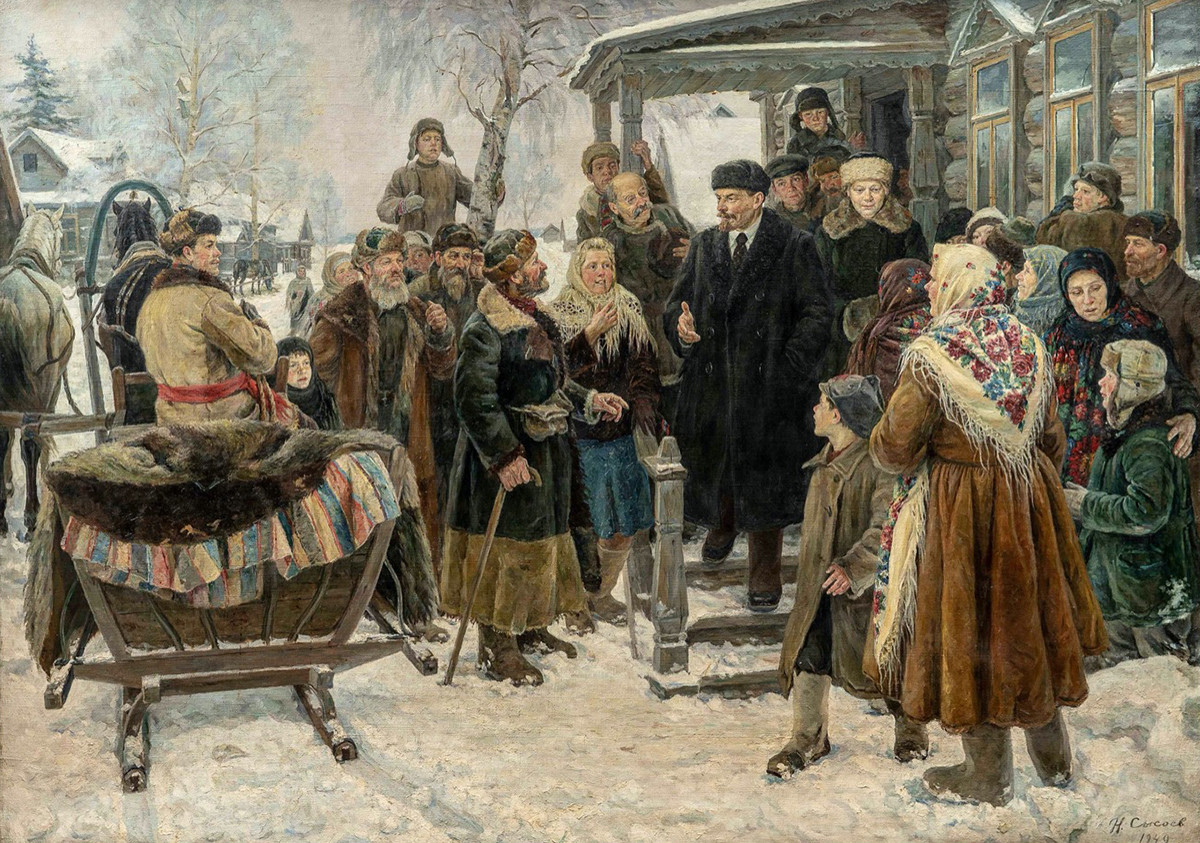 Vladimir Lenin in Soviet fine art (PICS) - Russia Beyond