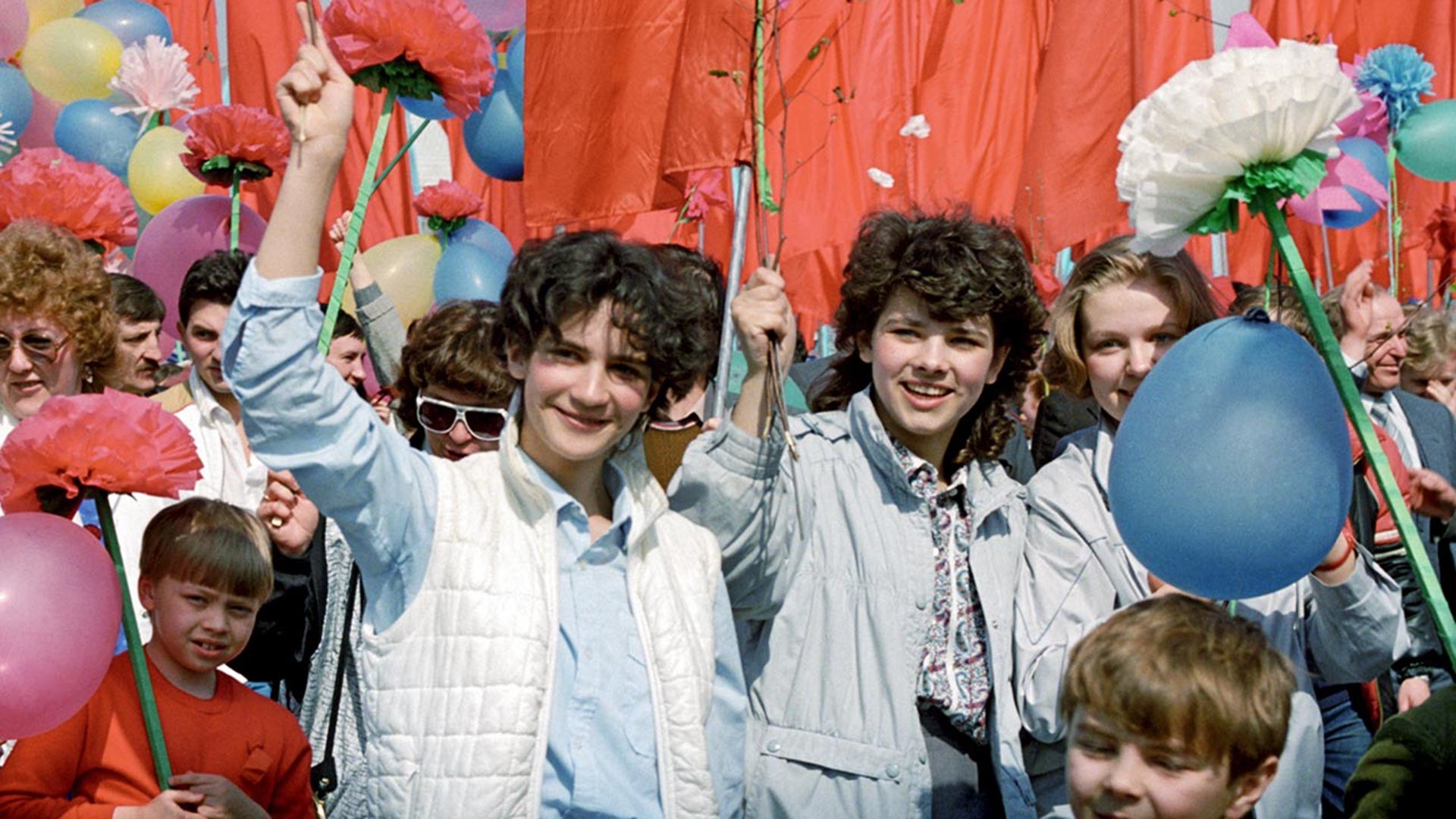 «День международной солидарности трудящихся» в Москве, 1987