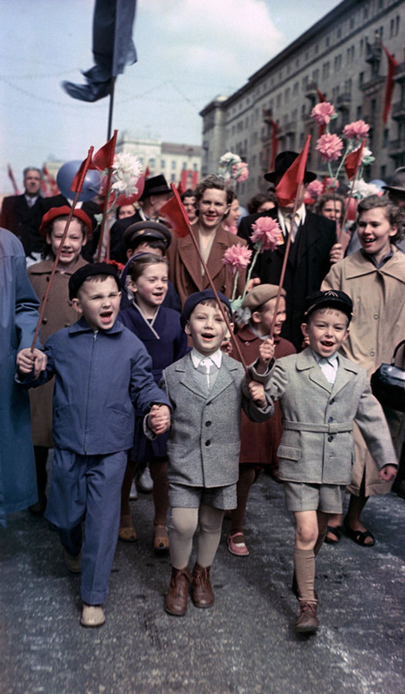 Manifestation à Moscou, 1960
