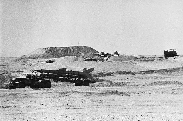 Egipatske rakete u transportu tijekom Arapsko-izraelskog rata (1973.)