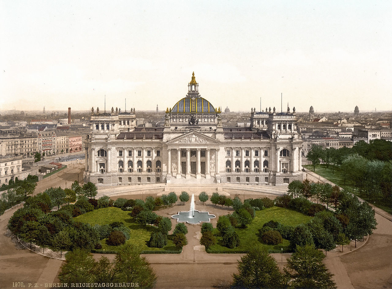 Reichstag med leti 1894 - 1900 