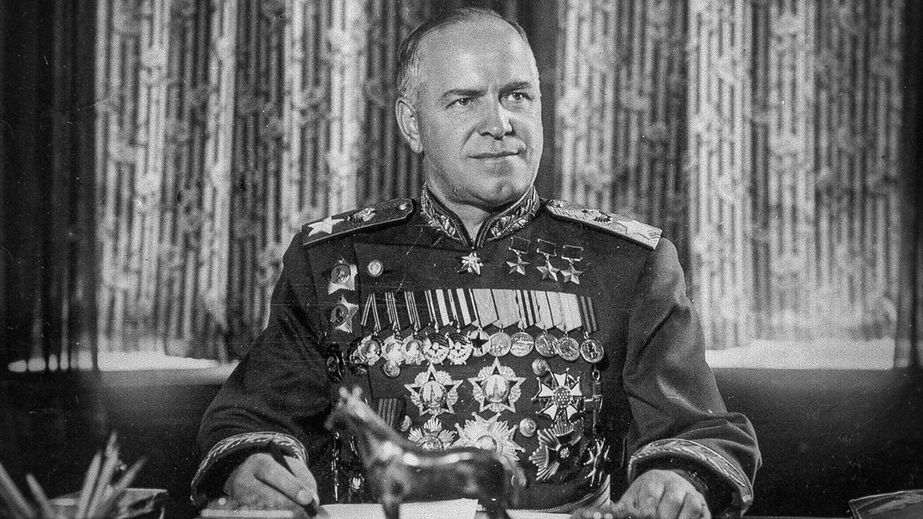 Il maresciallo Georgij Zhukov
