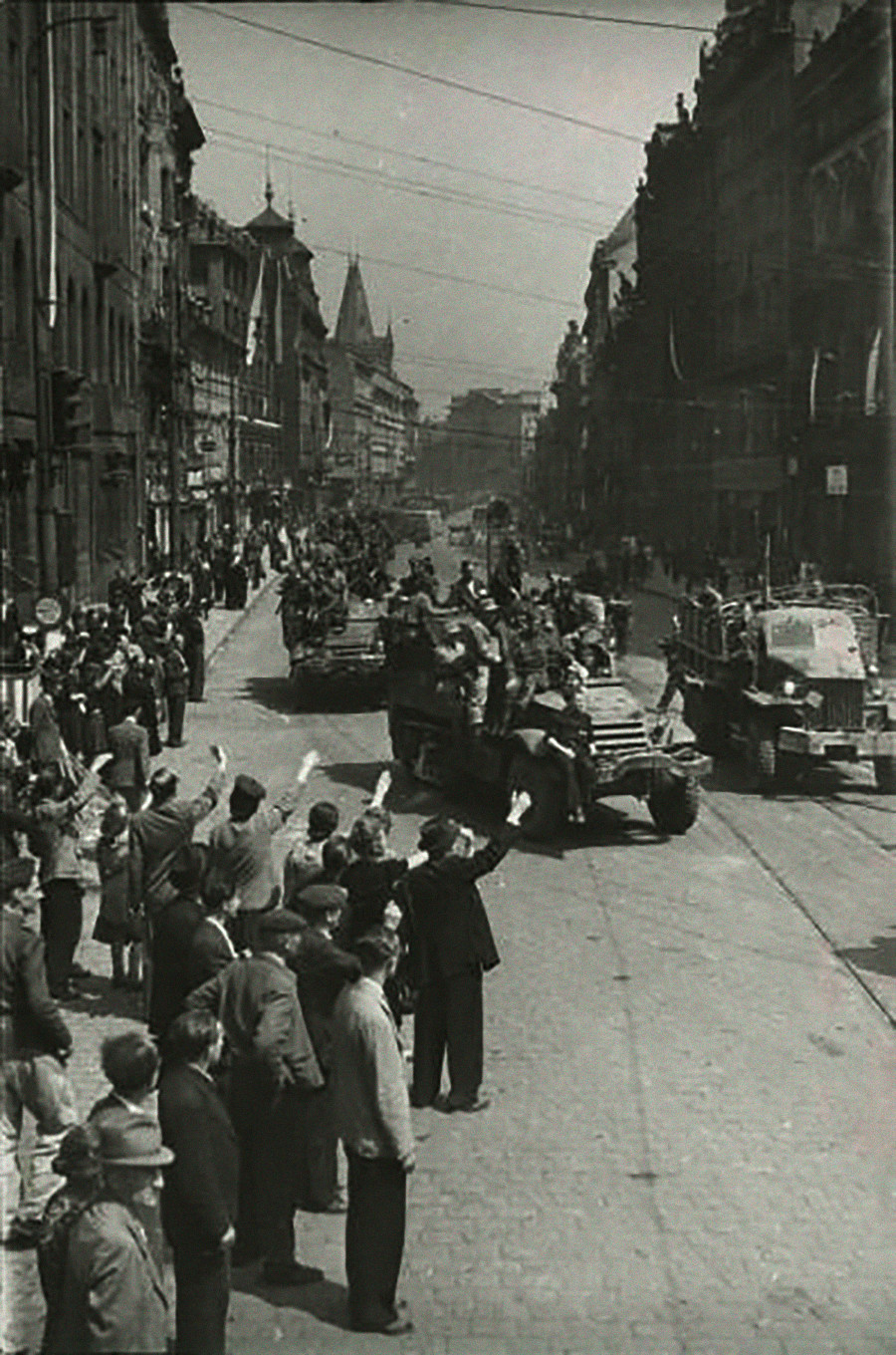 Prag am 9. Mai 1945.