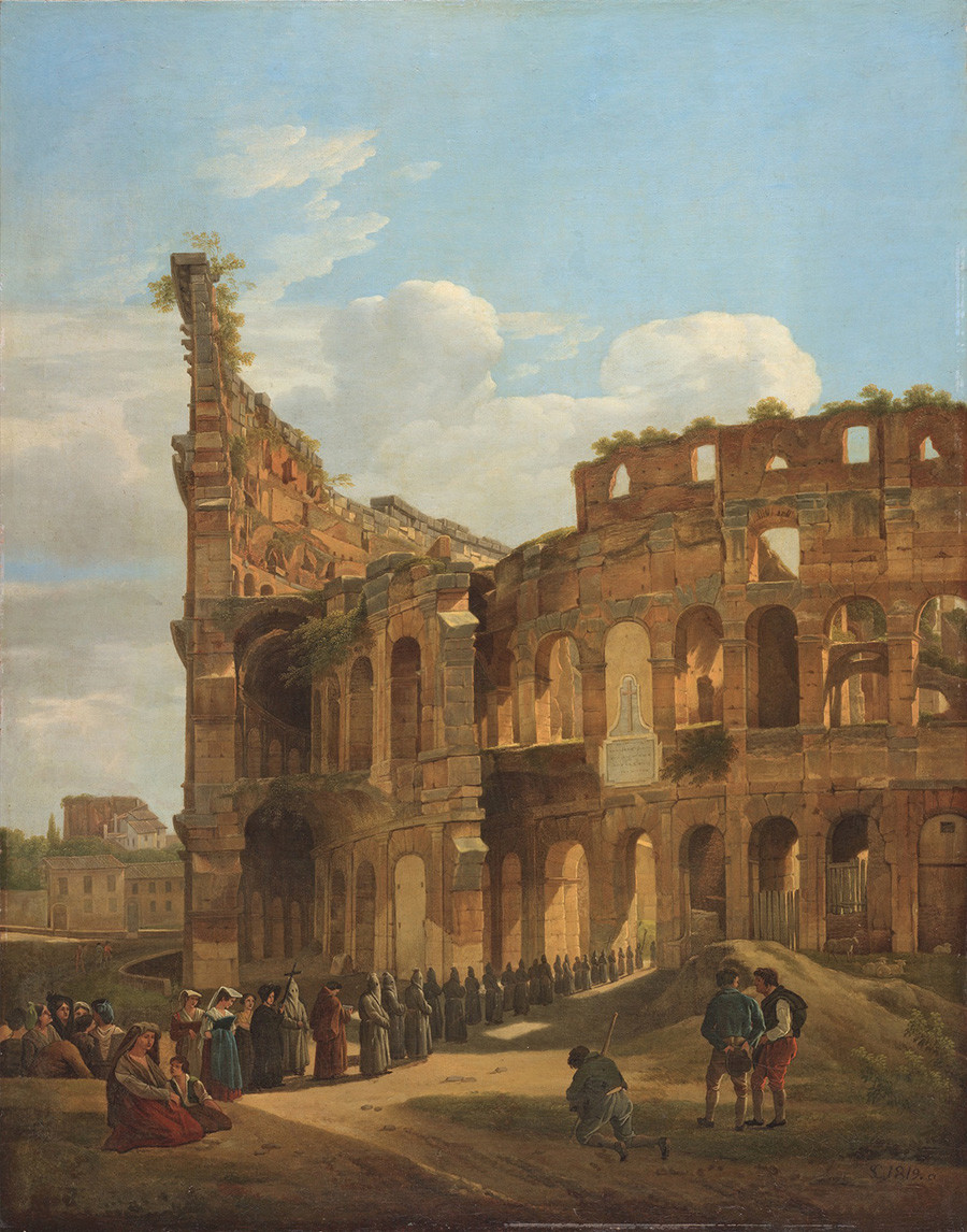 コロッセオ、1819年