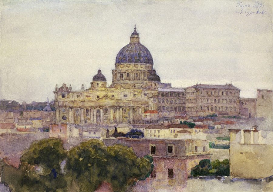 ローマ、1884年