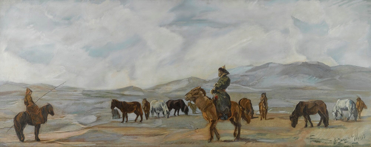 モンゴル人、1933年