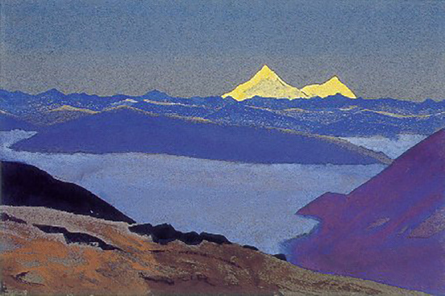 Jelep-La. Frontière du Tibet, 1936
