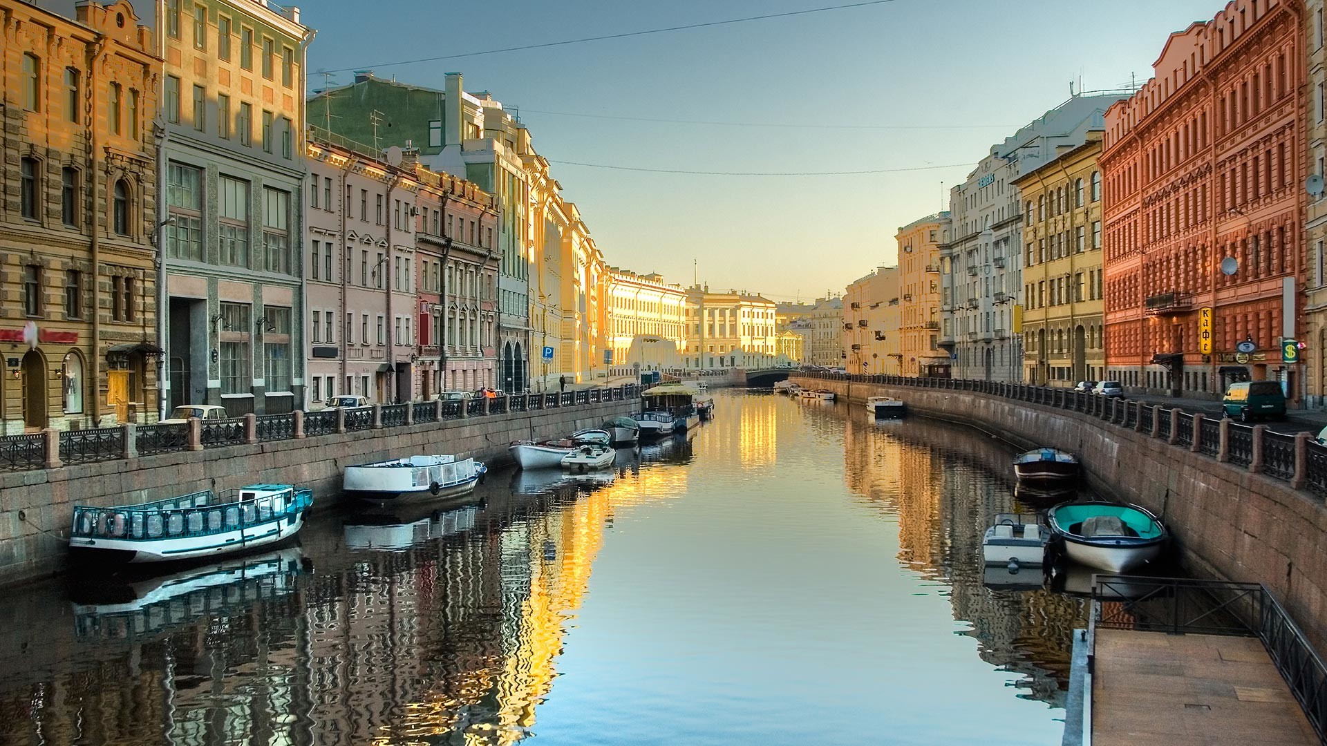 Moyka river in St.Petersburg