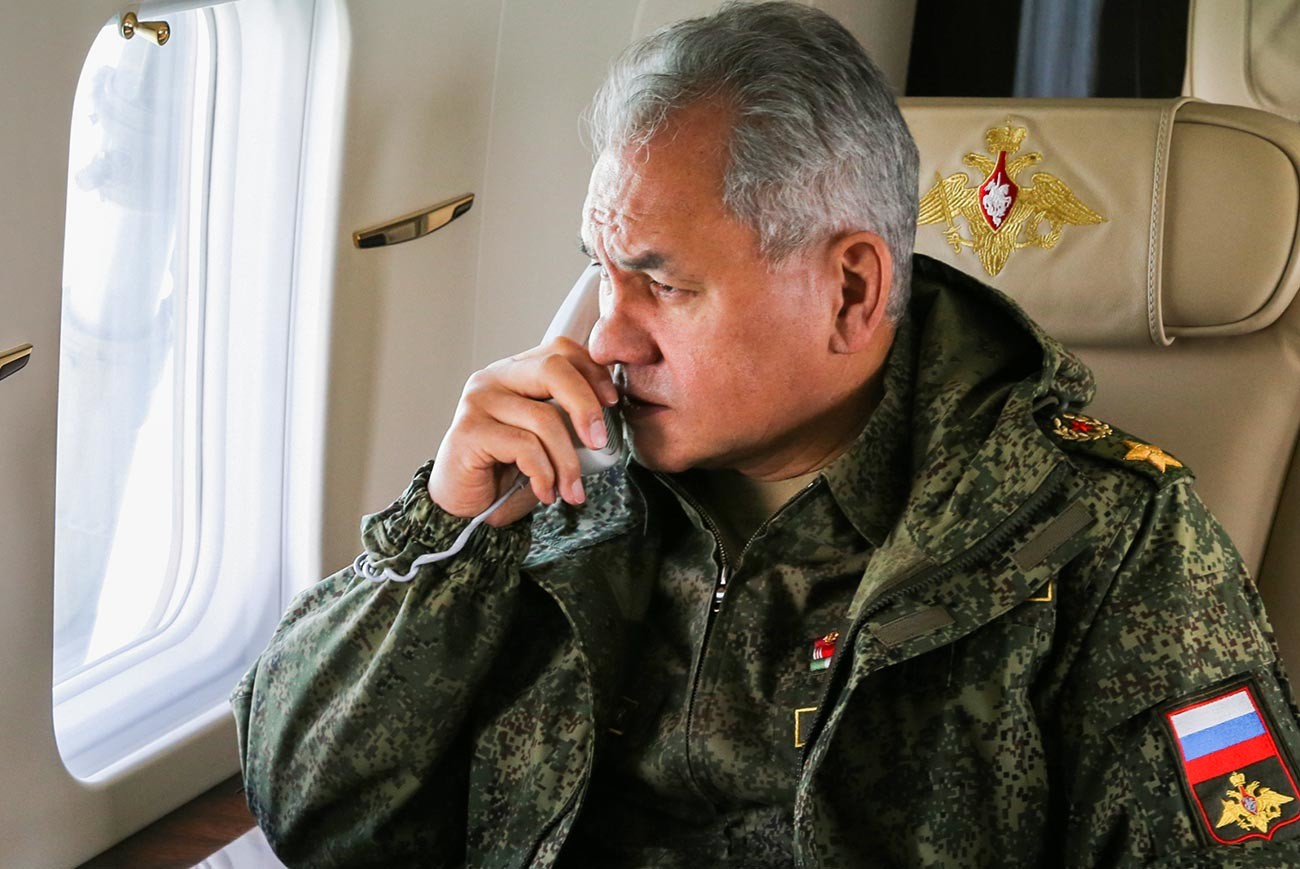 Menteri Pertahanan Rusia Sergey Shoygu
