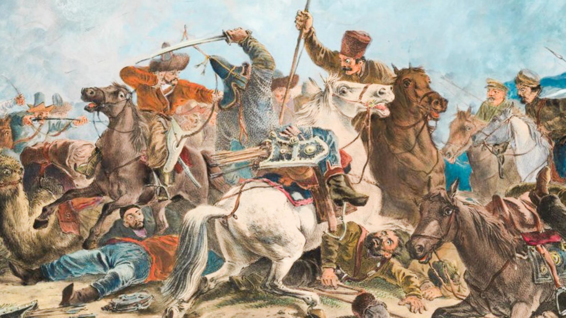 コサックとキルギス人の戦い、1826年
