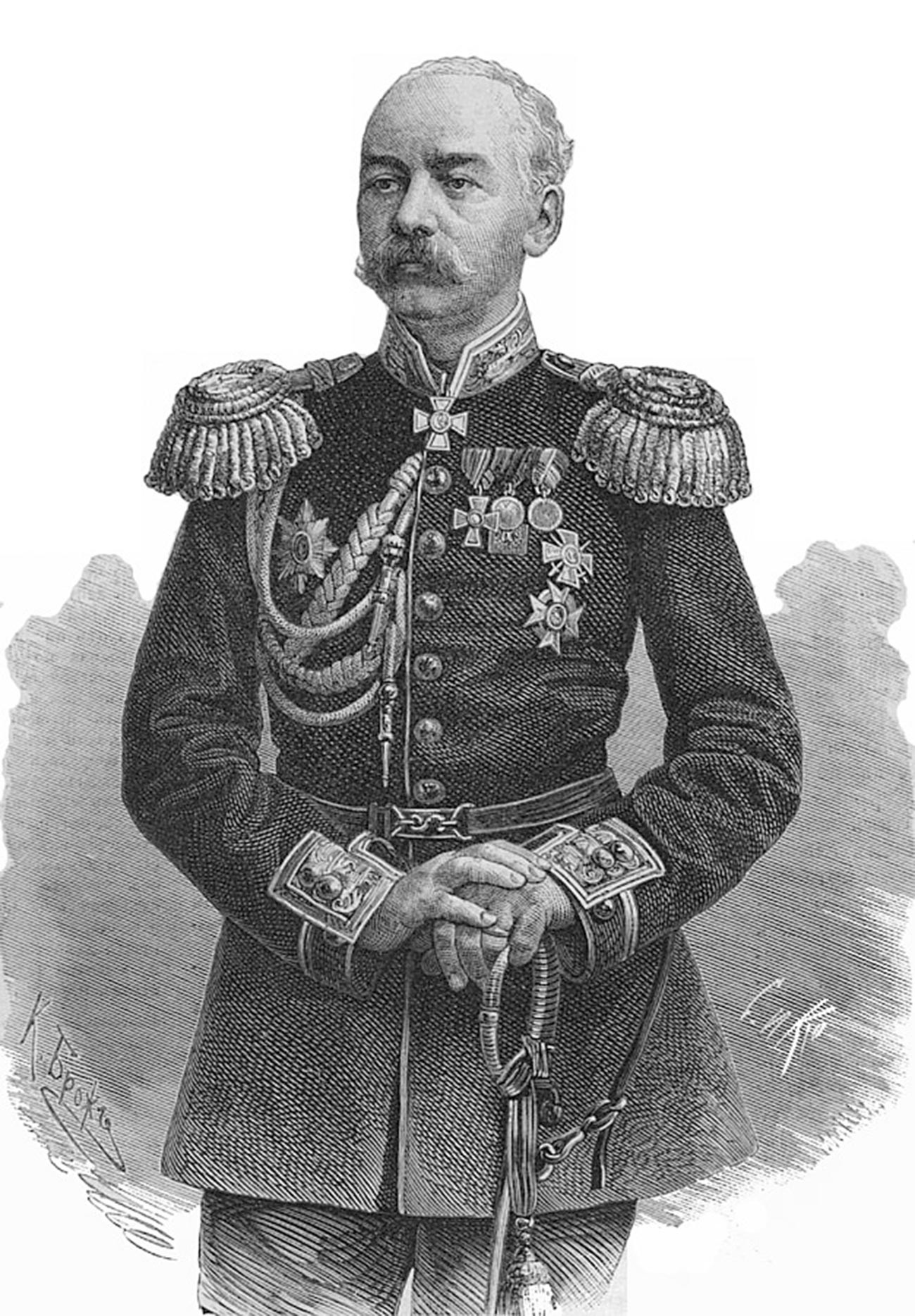 Константин Кауфман , 1873 год.