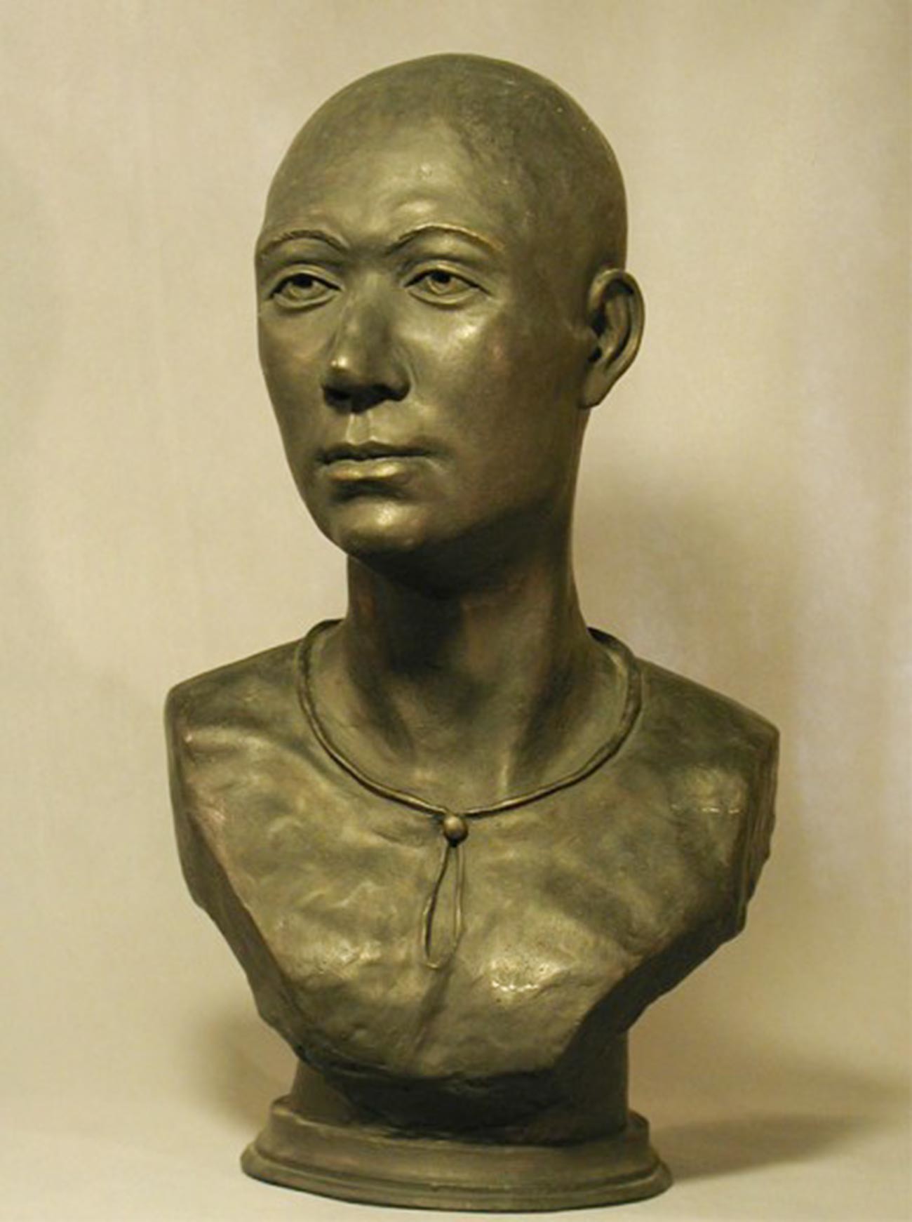 The reconstructed facial image of the 'Siberian Ice Maiden.'