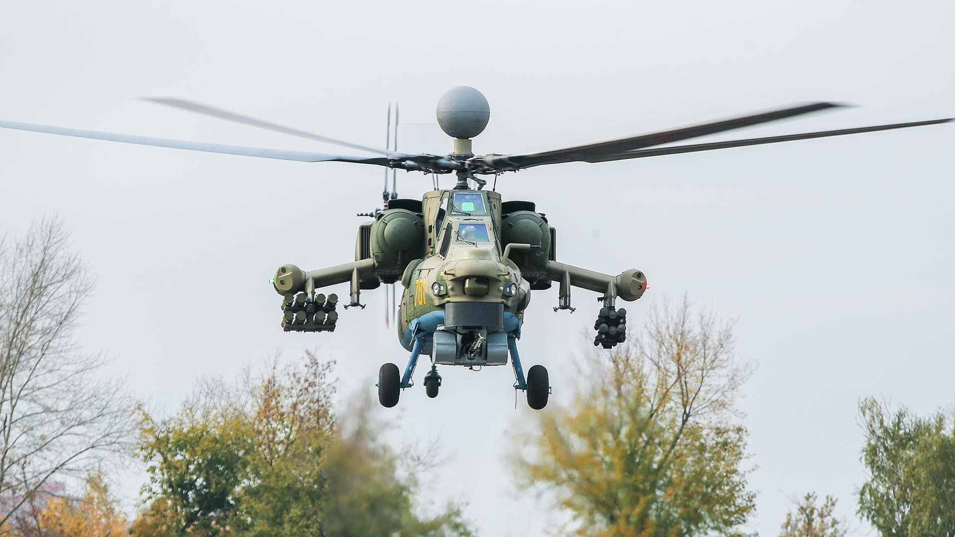 Първият образец на модернизирания вертолет Ми-28Н