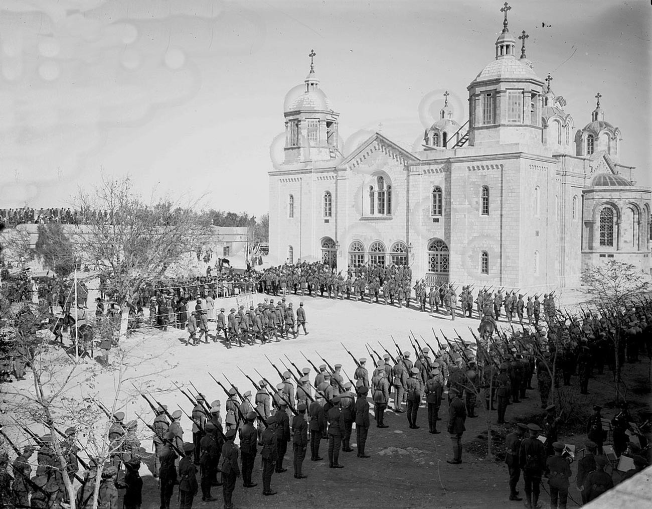 Allenby's march in Russian Compound 1917