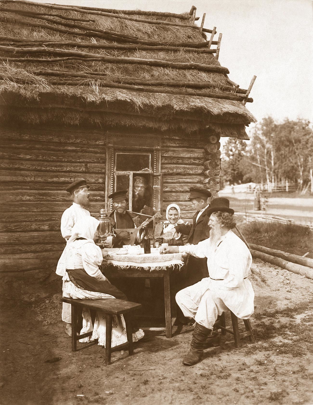 Camponeses russos, 1907–1915.
