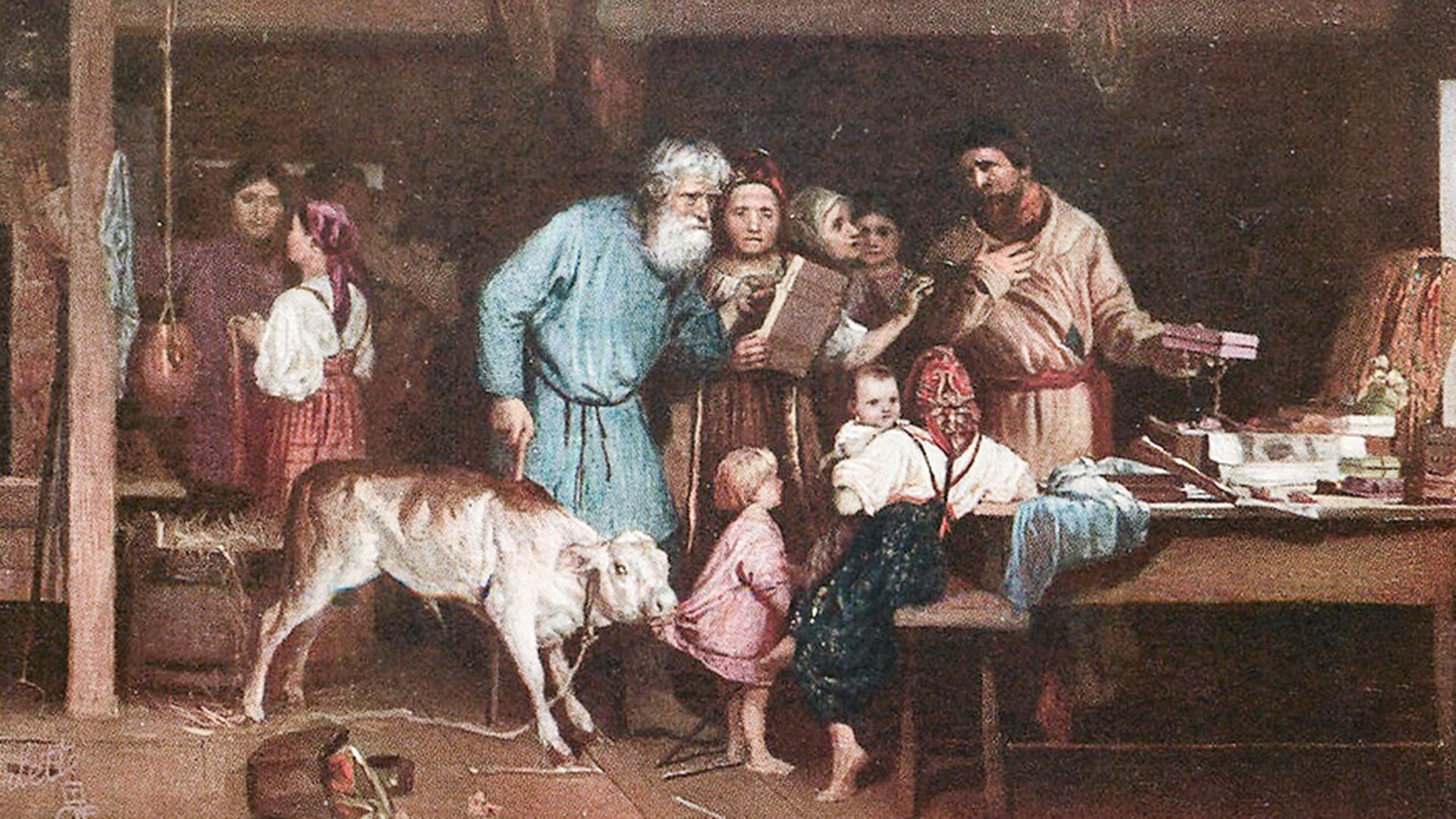 “Ofênia” em pintura de Nikolai Kochelev.