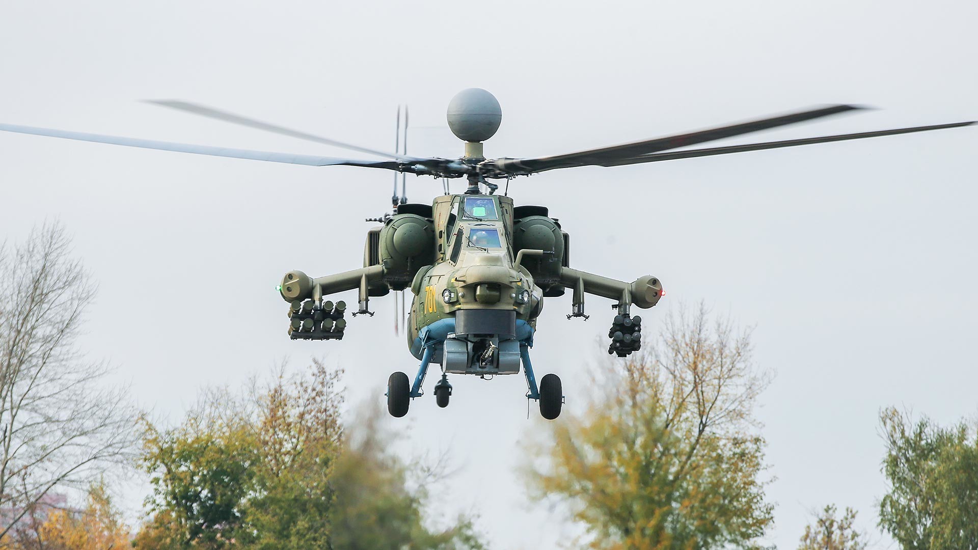 Was ist über die neueste Modifikation des Kampfhubschraubers Mi28NM