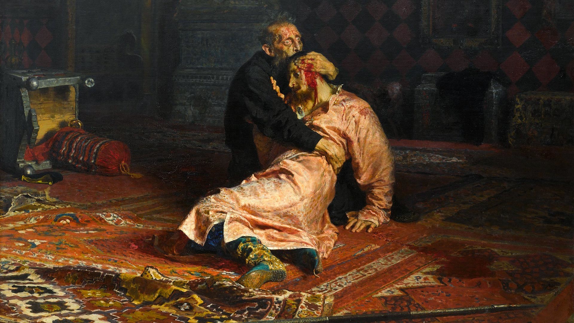 Иван Грозный и сын его Иван 16 ноября 1581 года (1883-85)