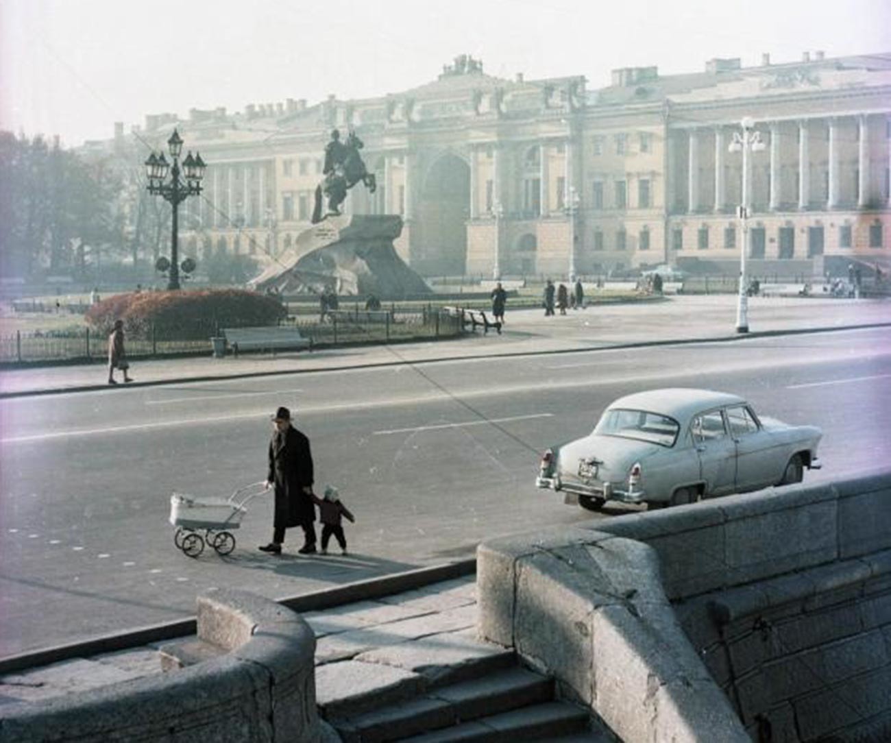 Monumen Penunggang Kuda Perunggu, zaman Soviet