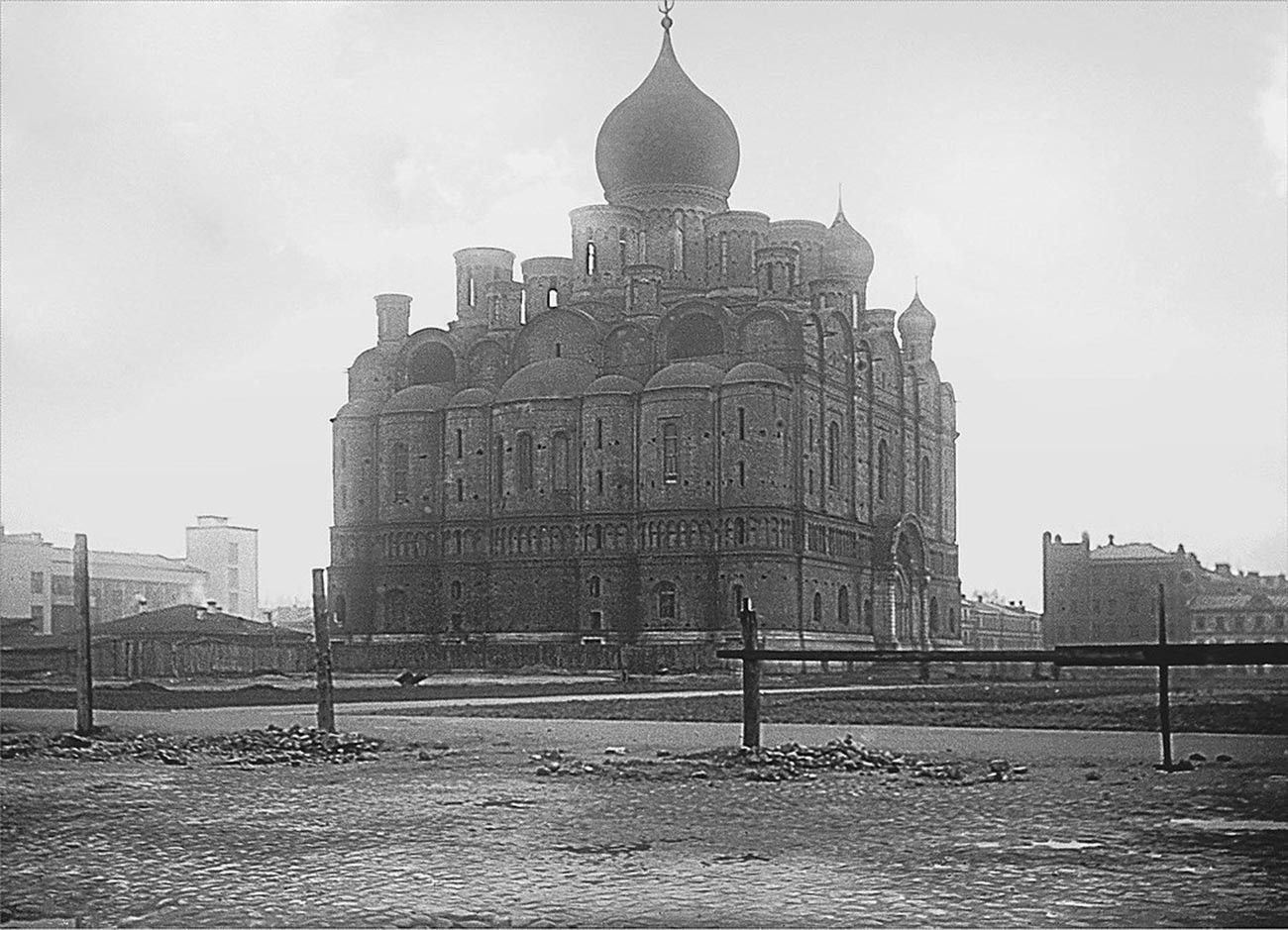 Alexander Nevsky Cathedral in 1921 