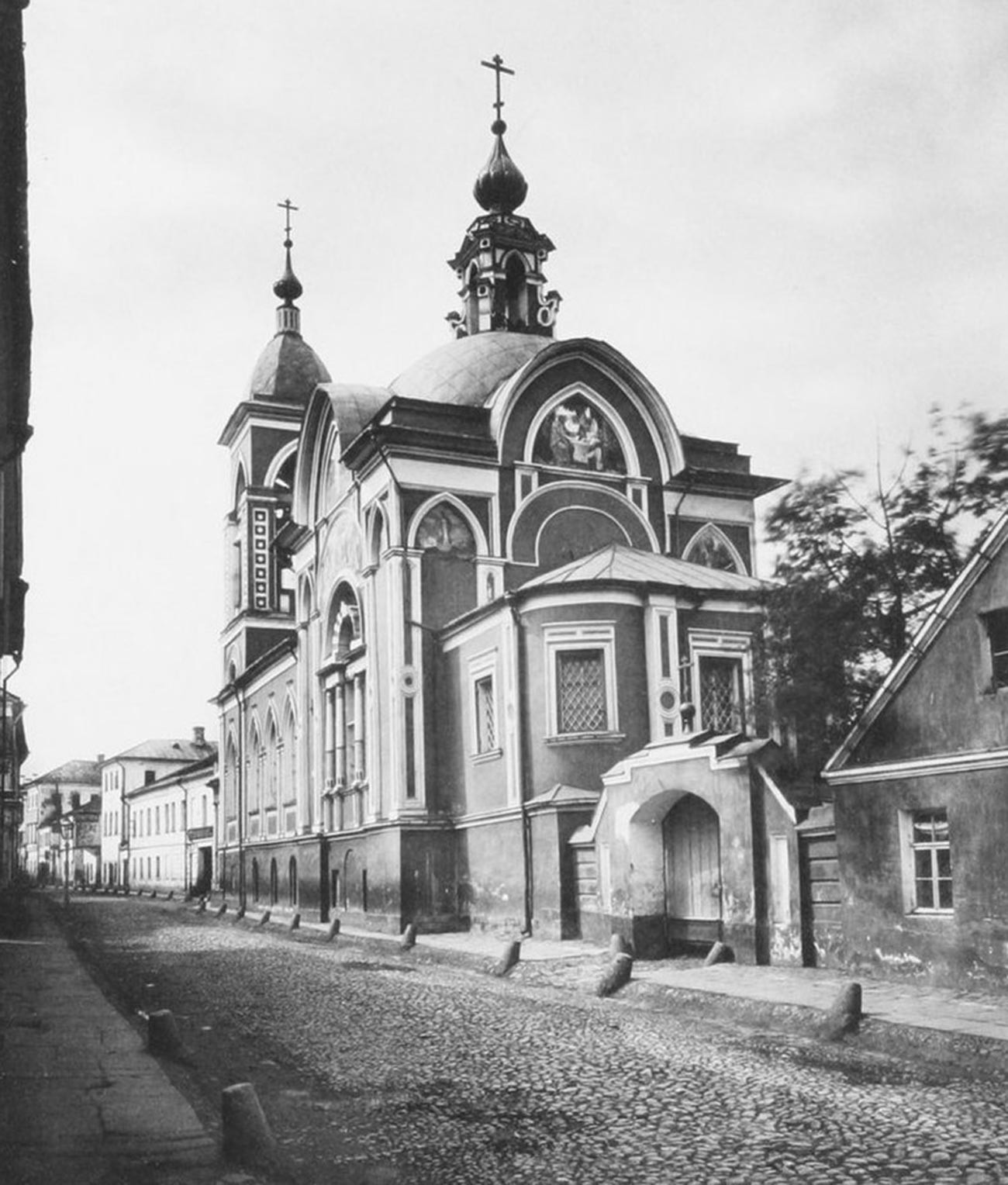 Church of St. Nicholas Mokry in 1883