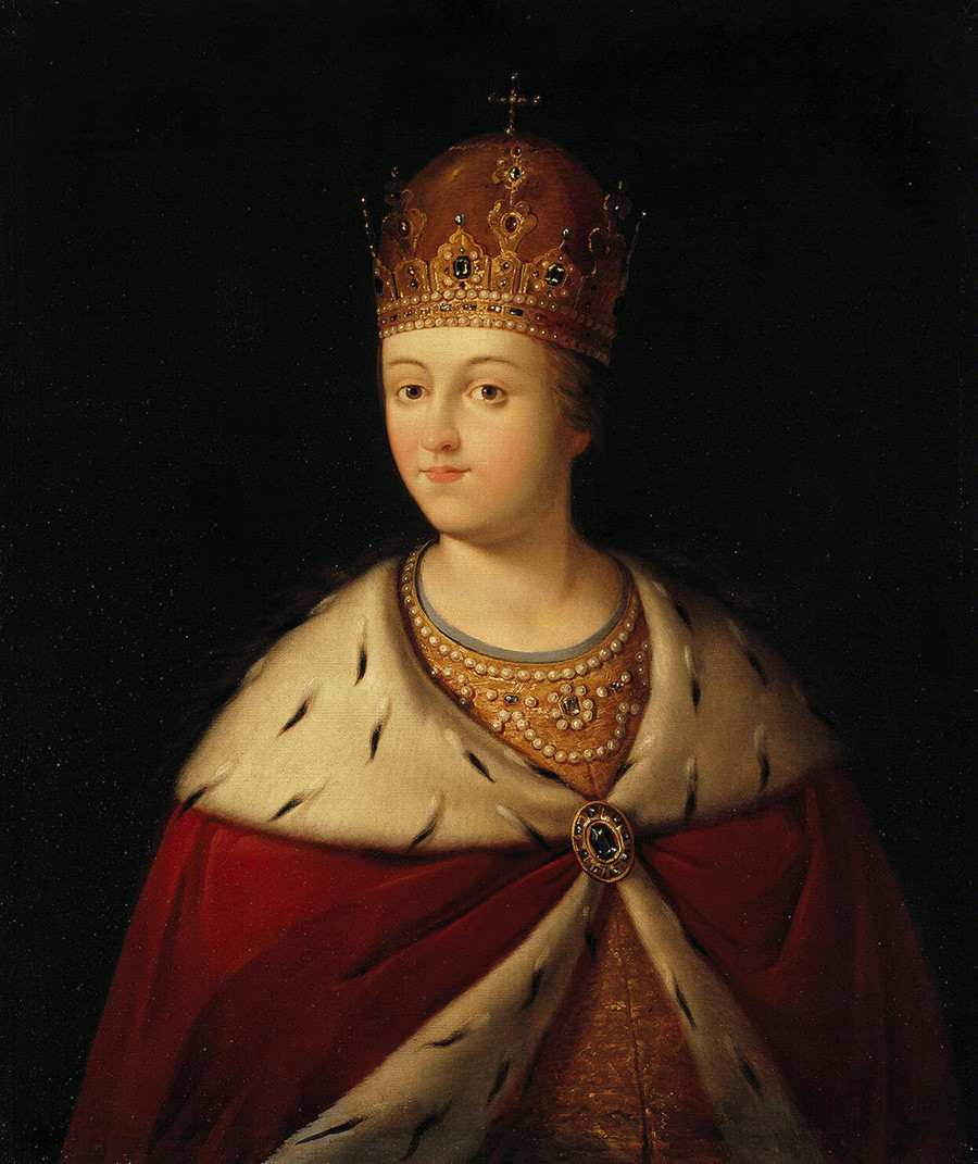Portrait of Sophia Alekseyevna of Russia