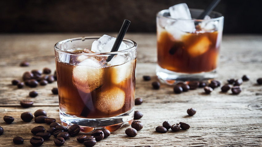 A coffee-based drink with a kick.