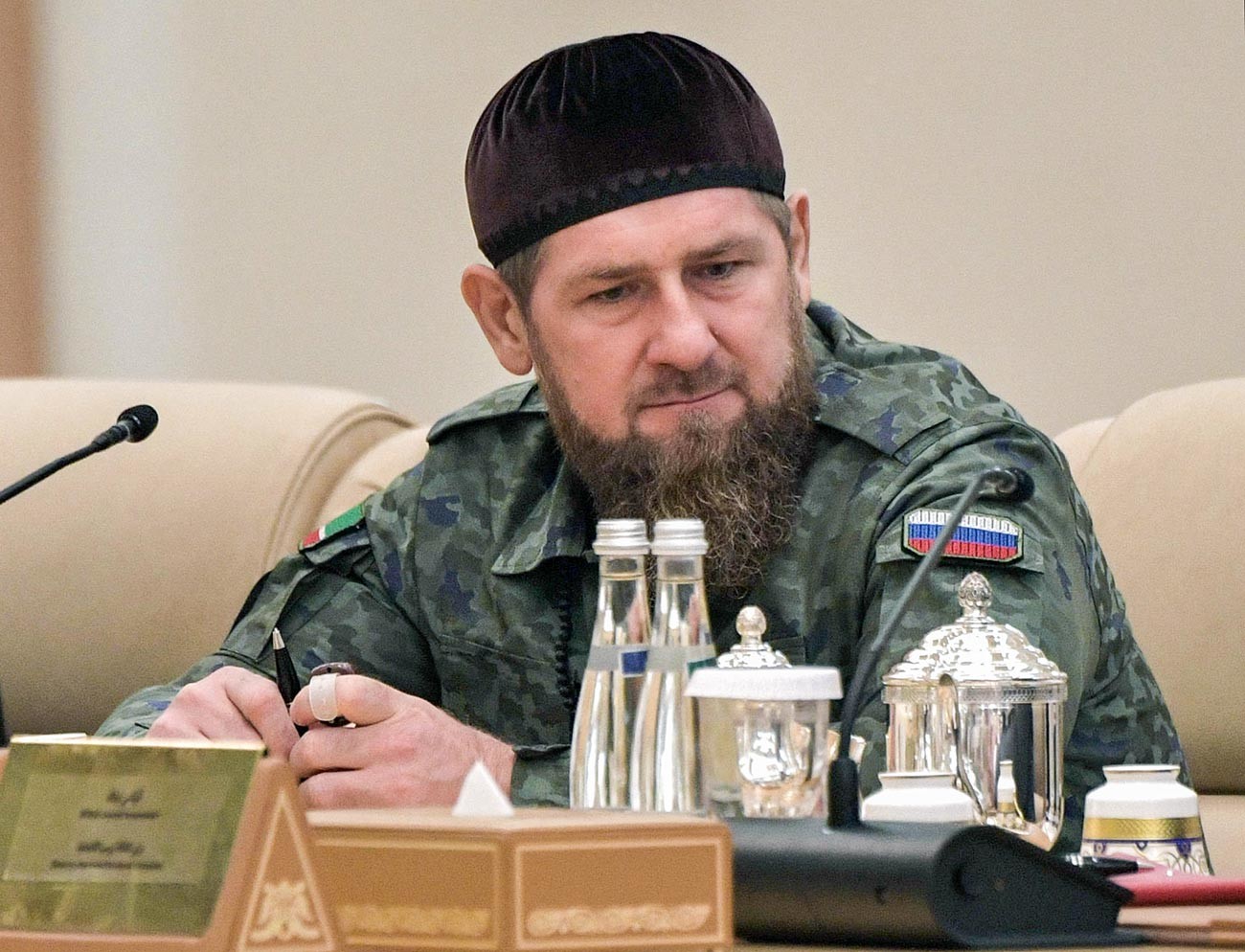 Jefe de la República de Chechenia, Ramzan Kadyrov.