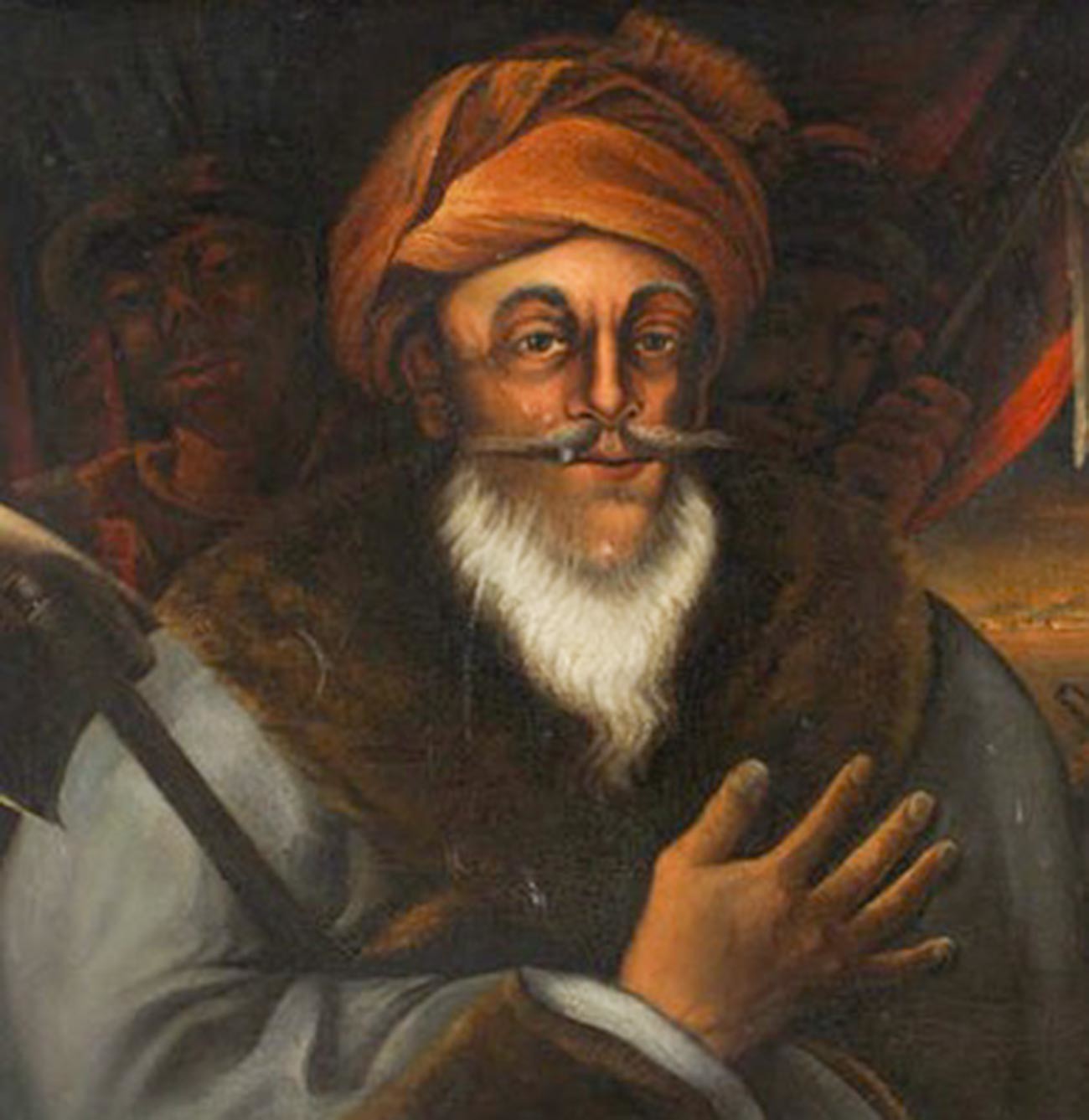 Portrait of Ahmad Pasha al-Jazzar.