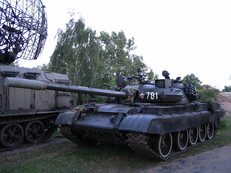 Tanque T-55 Merida polaco.