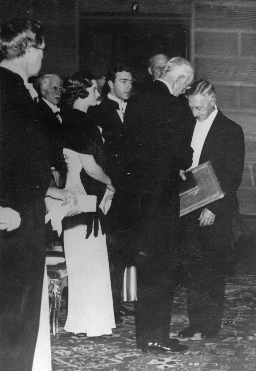 Ivan Bounine à la cérémonie de remise du prix Nobel