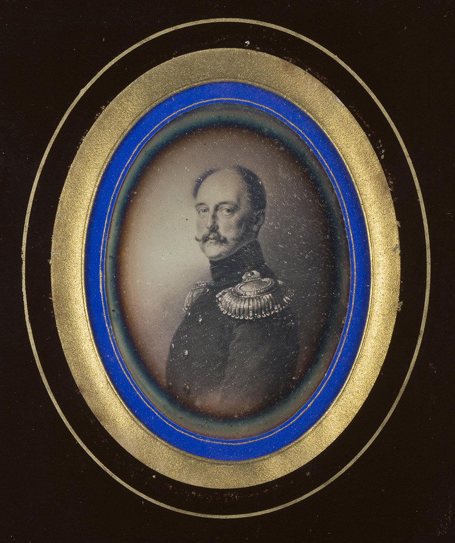 Портрет на Николай I от Франц Крюгер