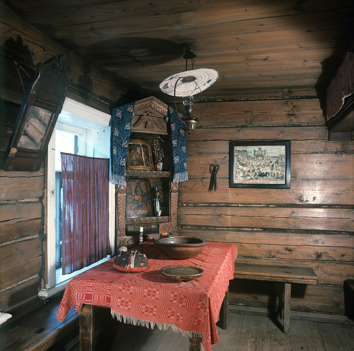 Hiša-muzej Gorkega iz časa otroštva, kuhinja.
