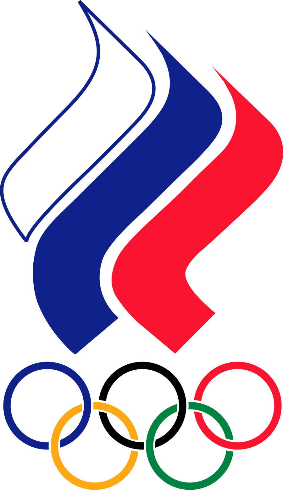 The emblem of the Russian Olympic Committee