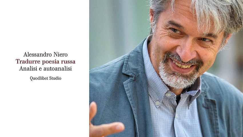 La copertina del libro e il suo autore, il professor Alessandro Niero