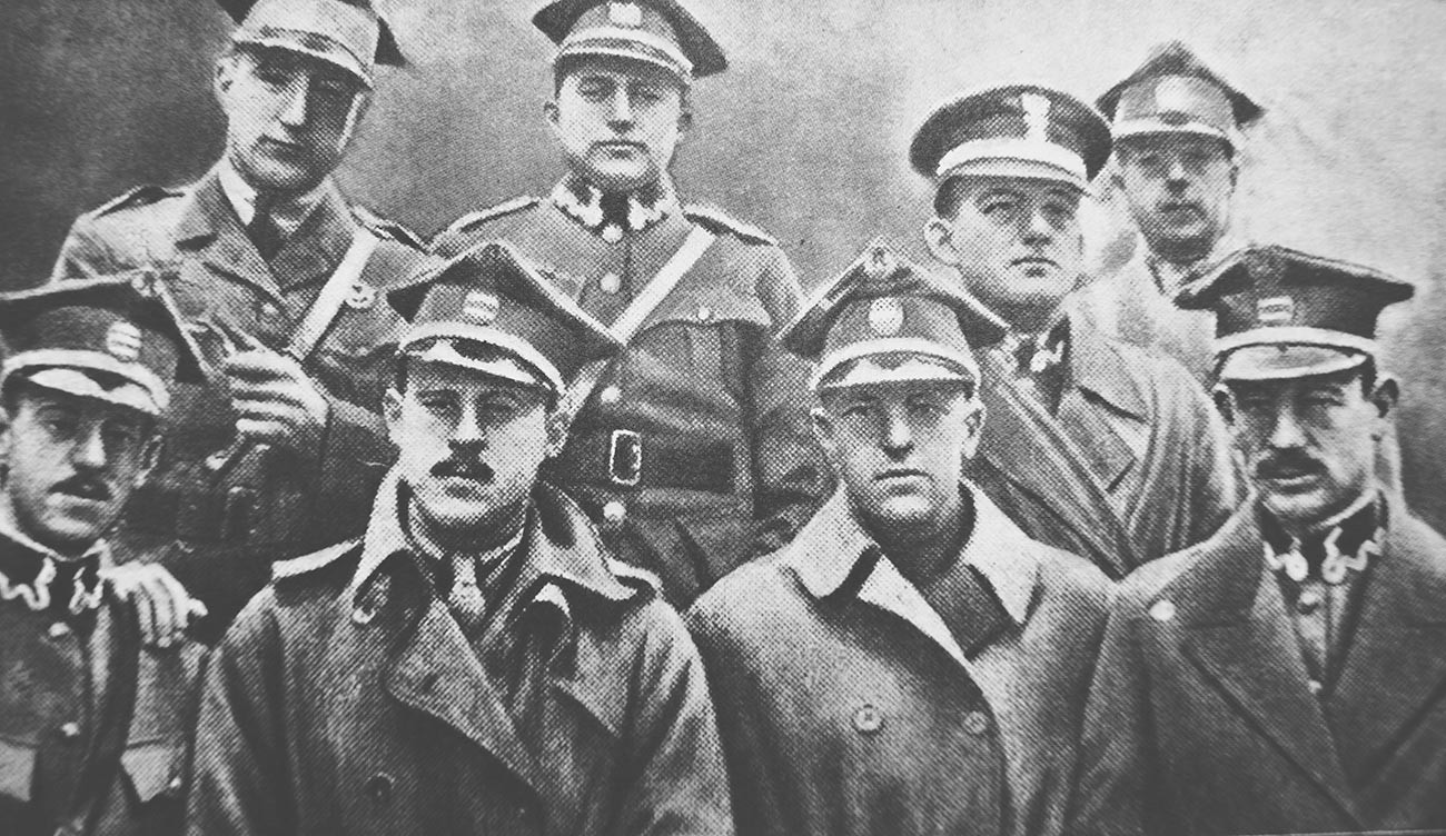 First American volunteers in Poland.