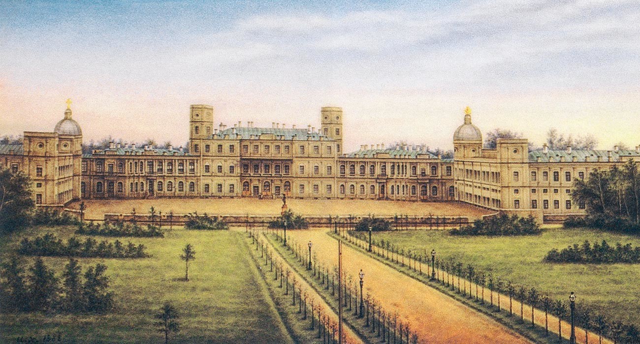 El palacio de Gatchina
