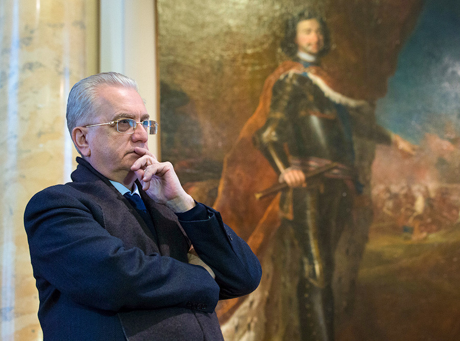 Mikhail Piotrovsky, the General Director of the State Hermitage