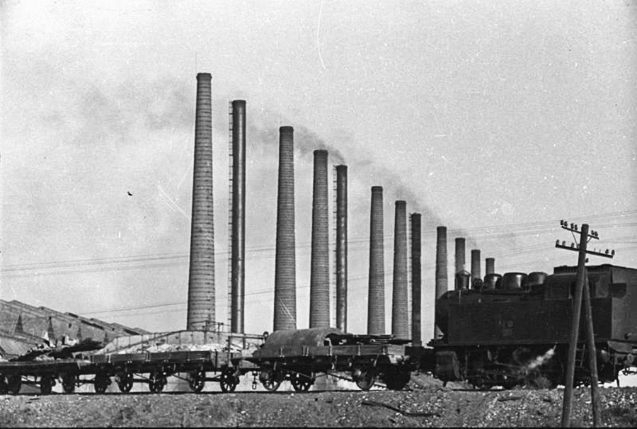 Factory chimneys
