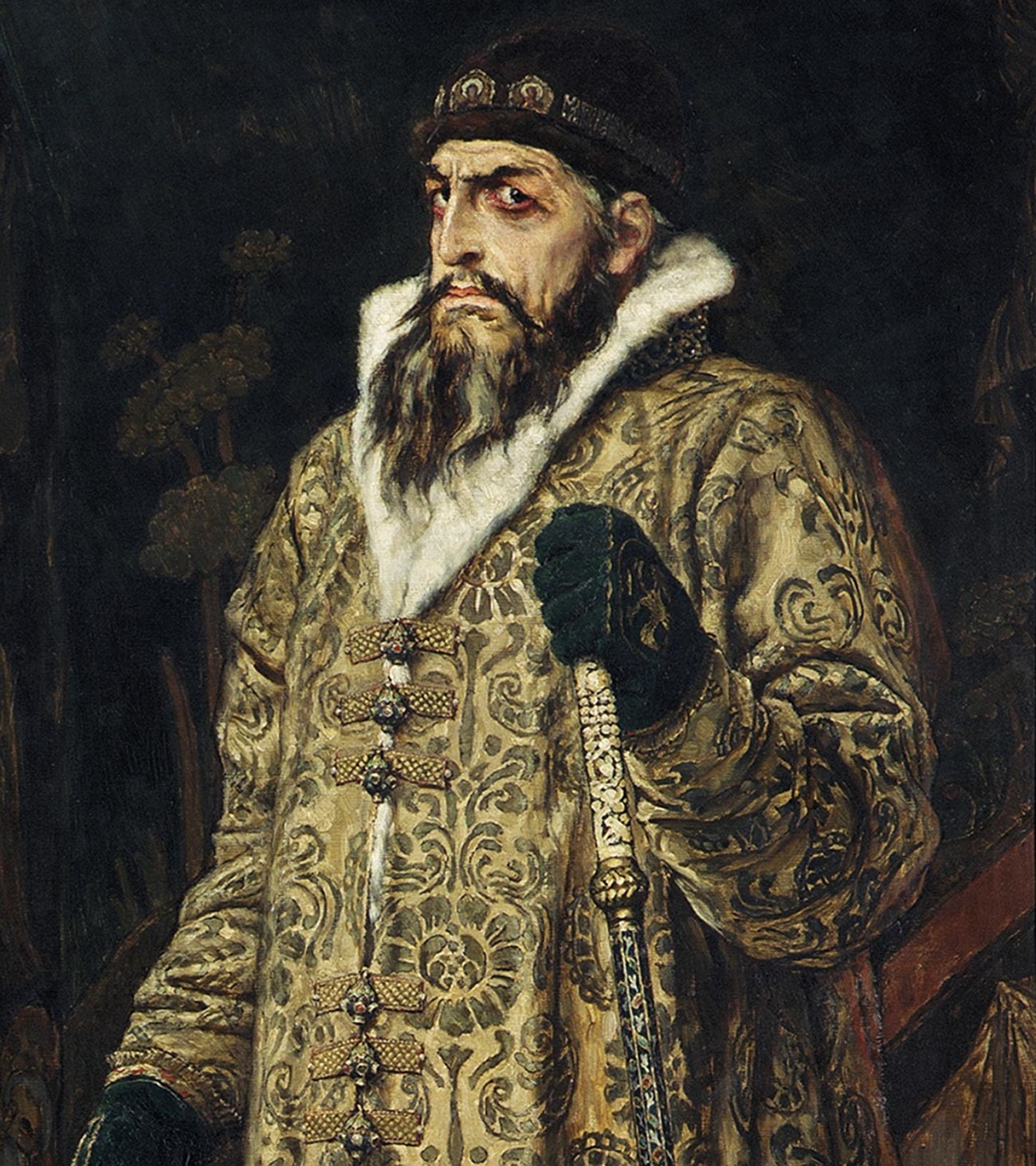 Potret Ivan IV yang Mengerikan oleh Viktor Vasnetsov, 1897