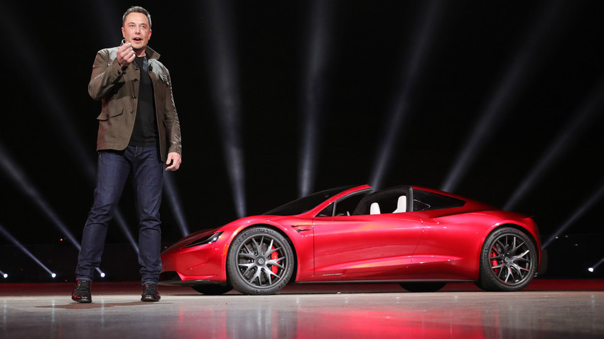 Tesla Motors 2020 Roadster, САЩ, 2017.